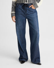 The Low-Slung Baggy Jean in Airy Denim