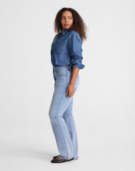 Petite Curvy Relaxed Bootcut Jeans