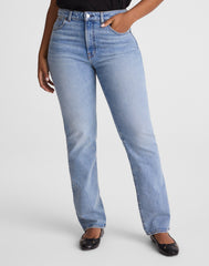 The Curvy Longline Straight Jean