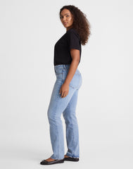 The Curvy Longline Straight Jean