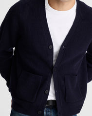 Cardigan in Heritage Merino Wool