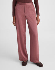 The Petite Easy Pull-On Pant in Satin