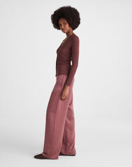 The Easy Pull-On Pant in Satin