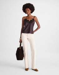 Lace-Trim Cami Top