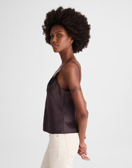 Lace-Trim Cami Top