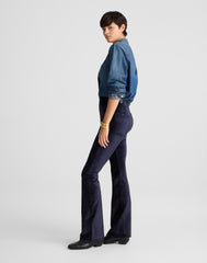 The Stretch Flare Pant in Velvet