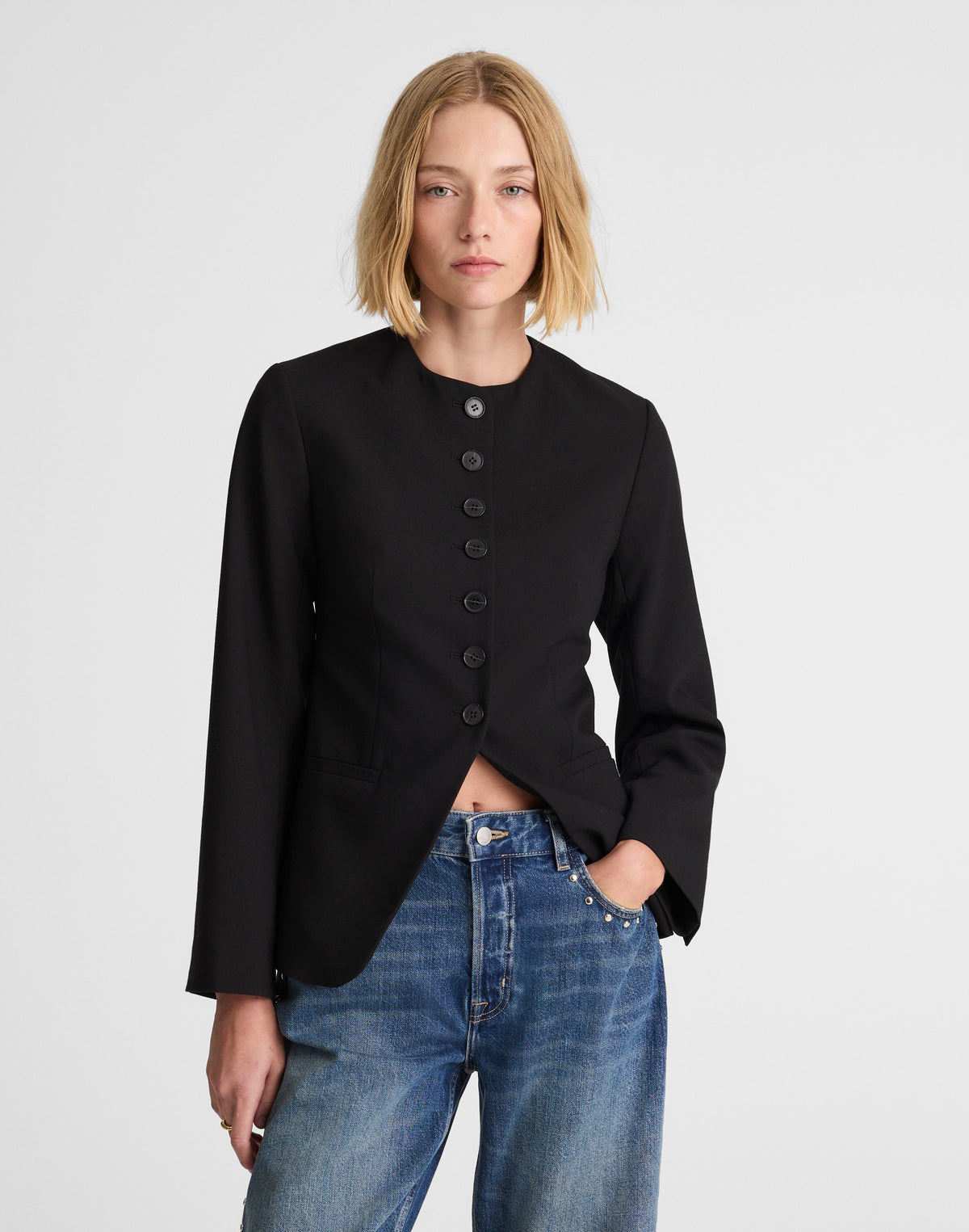 The Nolita Cutaway Blazer