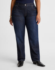 The Plus Dean Easy Straight Jean in SoftDrape
