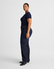 The Plus Dean Easy Straight Jean in SoftDrape