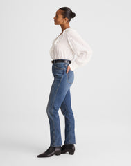 The Curvy Pencil Jean in Super Stretch Denim