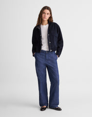 The Tall Zoe Relaxed Straight Denim Pant