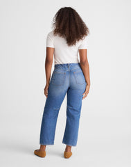 The Curvy Darted Barrel-Leg Jean
