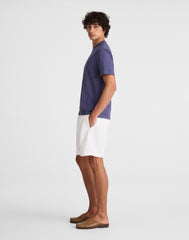 Pleated Chino Shorts in Uniform Twill