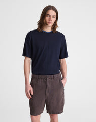 Pull-On Shorts in Linen
