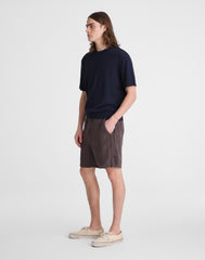 Pull-On Shorts in Linen