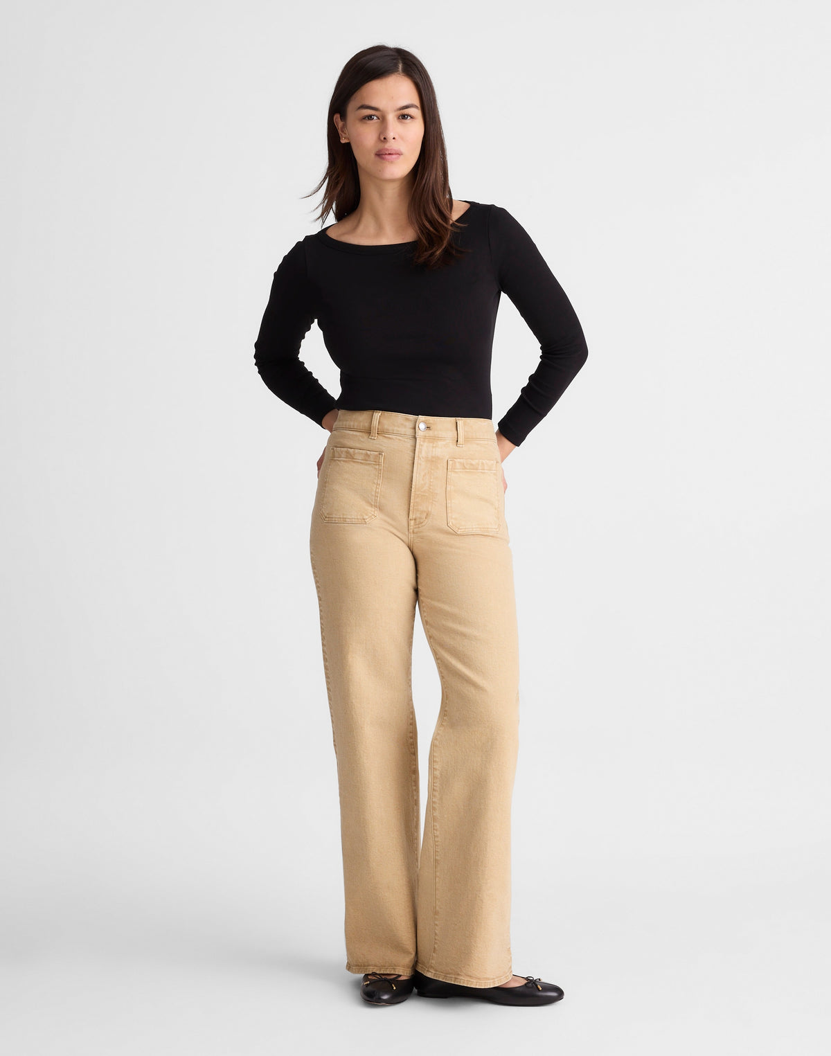 The Short Emmy Wide-Leg Pant