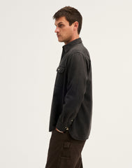 Single-Pocket Shirt in SoftFade Denim