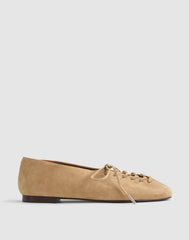 The Mylie Lace-Up Glove Flat