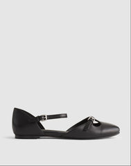 The Hester Ankle-Strap d'Orsay Flat