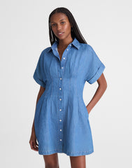 The Perry Denim Shirtdress
