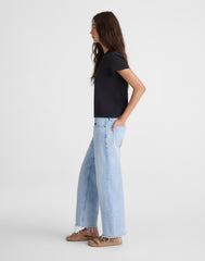 Low-Slung Baggy Crop Jean