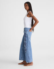 Low-Slung Baggy Crop Jean