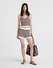 Madewell x Shopbop Pointelle-Knit Shorts