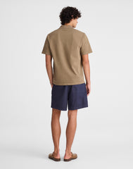 Pull-On Short in Poplin