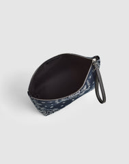 Bandana-Print Zip Pouch