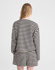 Tie-Waist Top in Terry