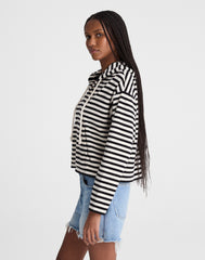 Drawstring Hoodie in Terry