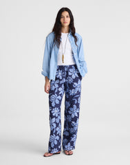 Pull-On Pants in 100% Linen