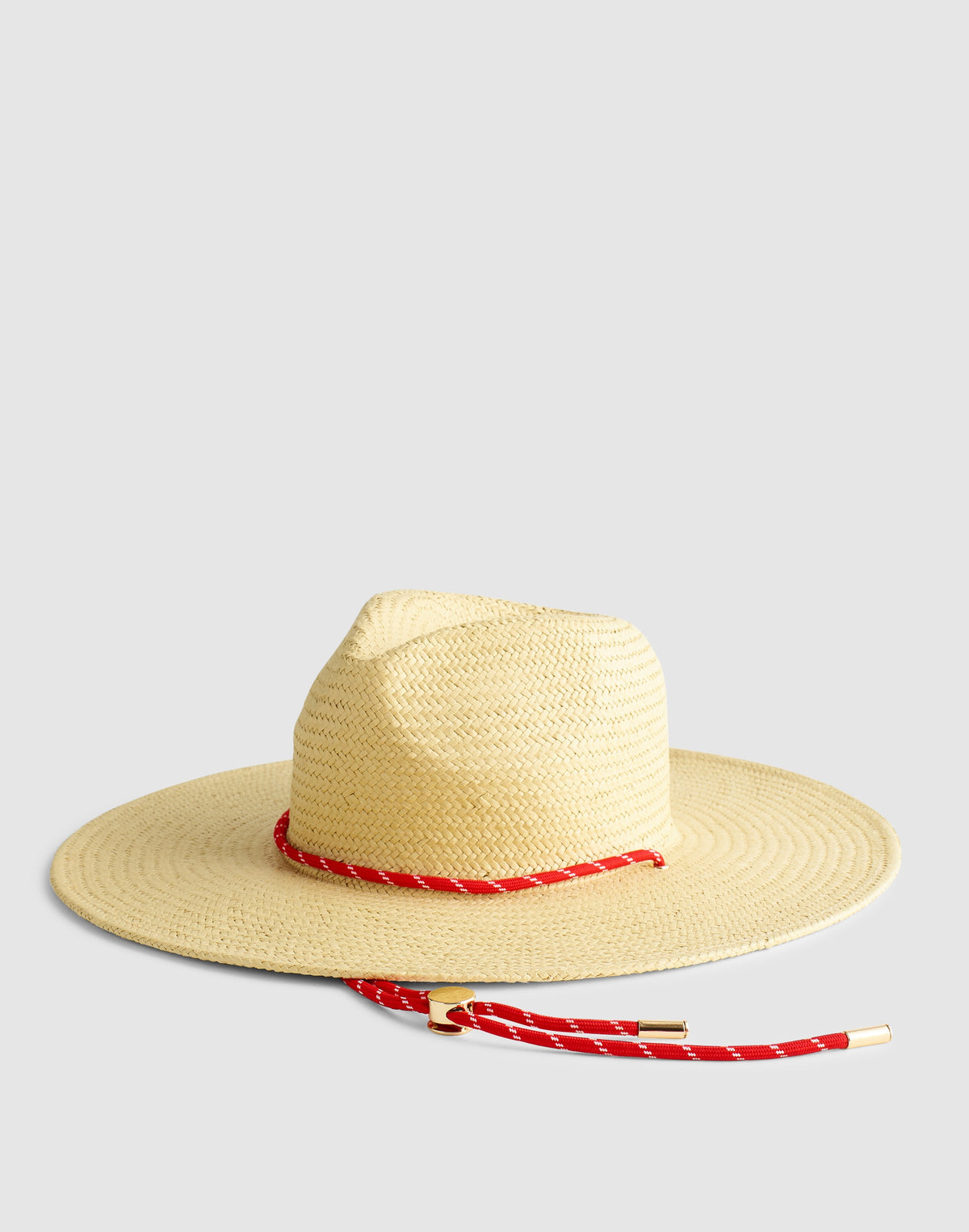 Paracord-Strap Handwoven Straw Hat