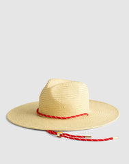 Paracord-Strap Handwoven Straw Hat