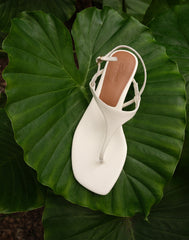 The Chiara Kitten Heel Slingback Sandal