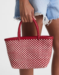 The Signature Woven Mini Tote