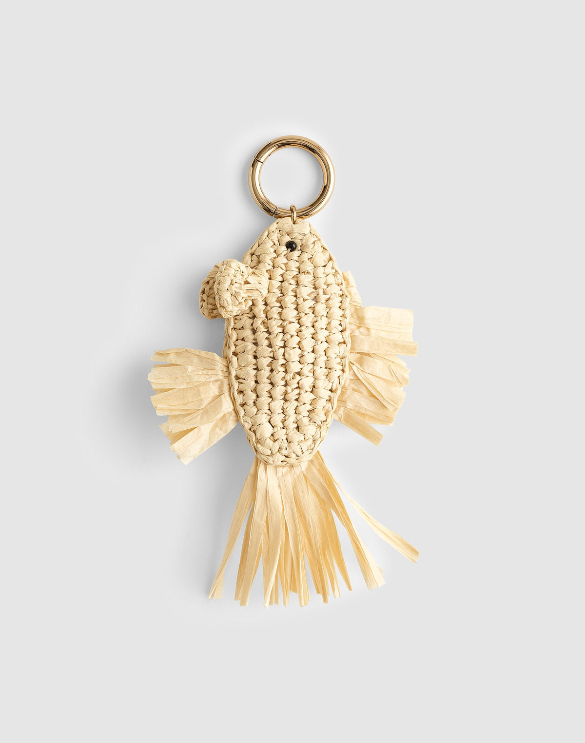 Crochet Fish Bag Charm