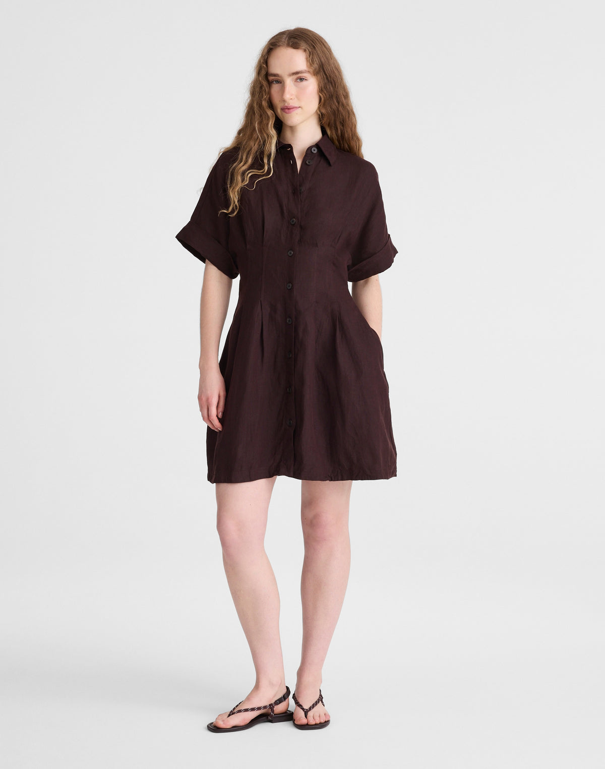 The Perry Mini Shirtdress